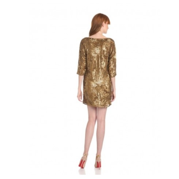 🌸OFFERS!!🌸 Trina Turk Bronze Sequin Dress - Picture 3 of 7